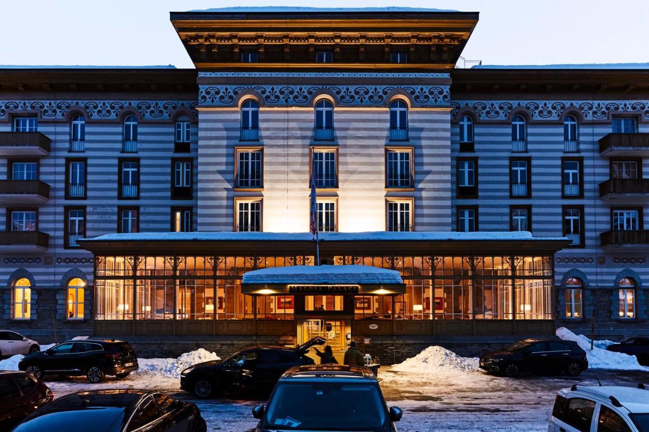 Maloja Palace Residence Engadin-St Moritz Co2-Neutral Eksteriør bilde