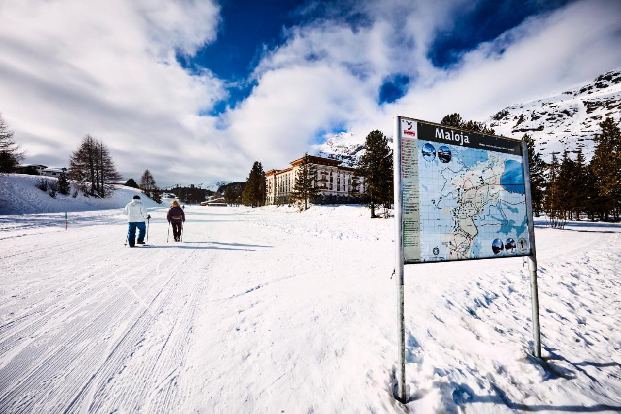 Maloja Palace Residence Engadin-St Moritz Co2-Neutral Eksteriør bilde