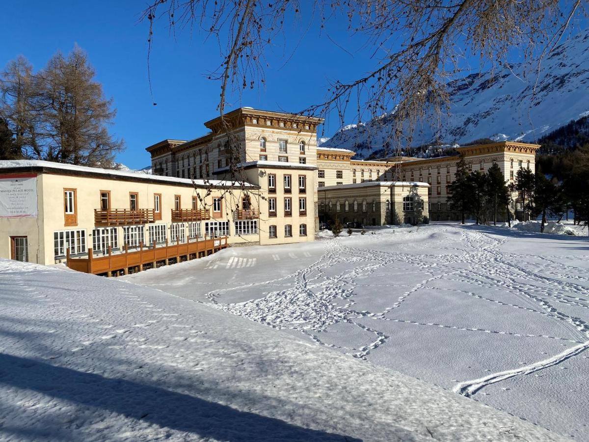 Maloja Palace Residence Engadin-St Moritz Co2-Neutral Eksteriør bilde